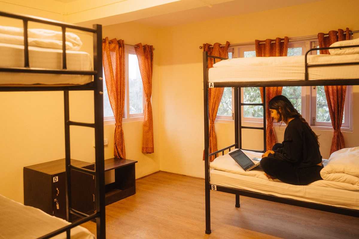 Comfortable and spacious dorms at Zemu Gangtok