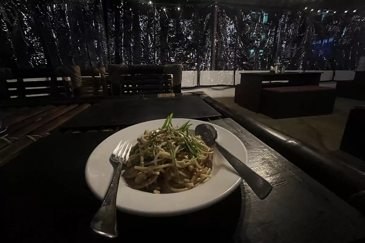 Rooftop restaurant