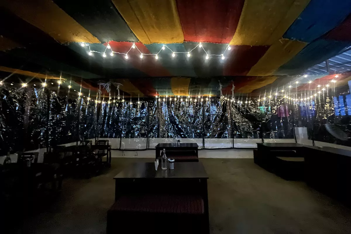 Rooftop restaurant