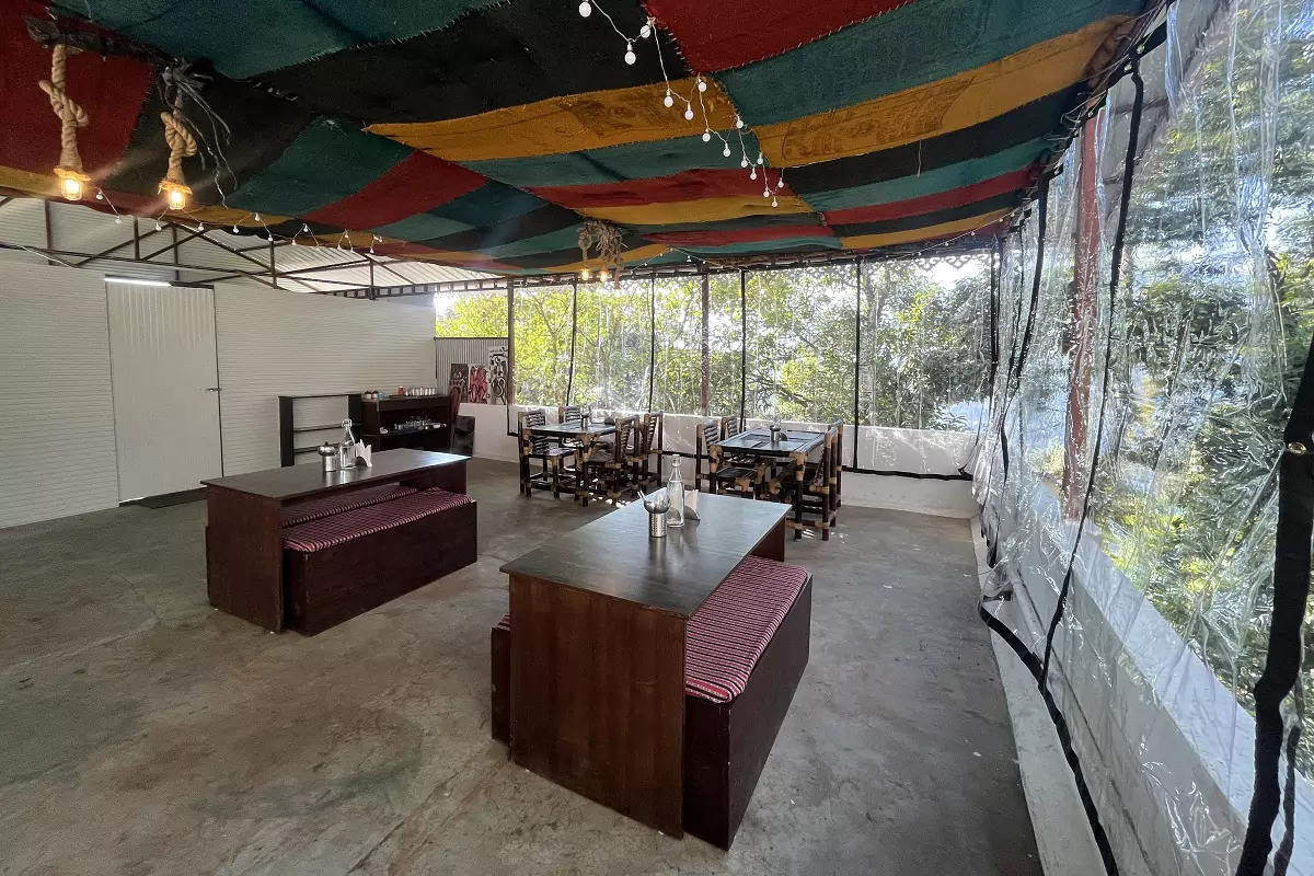 Rooftop restaurant