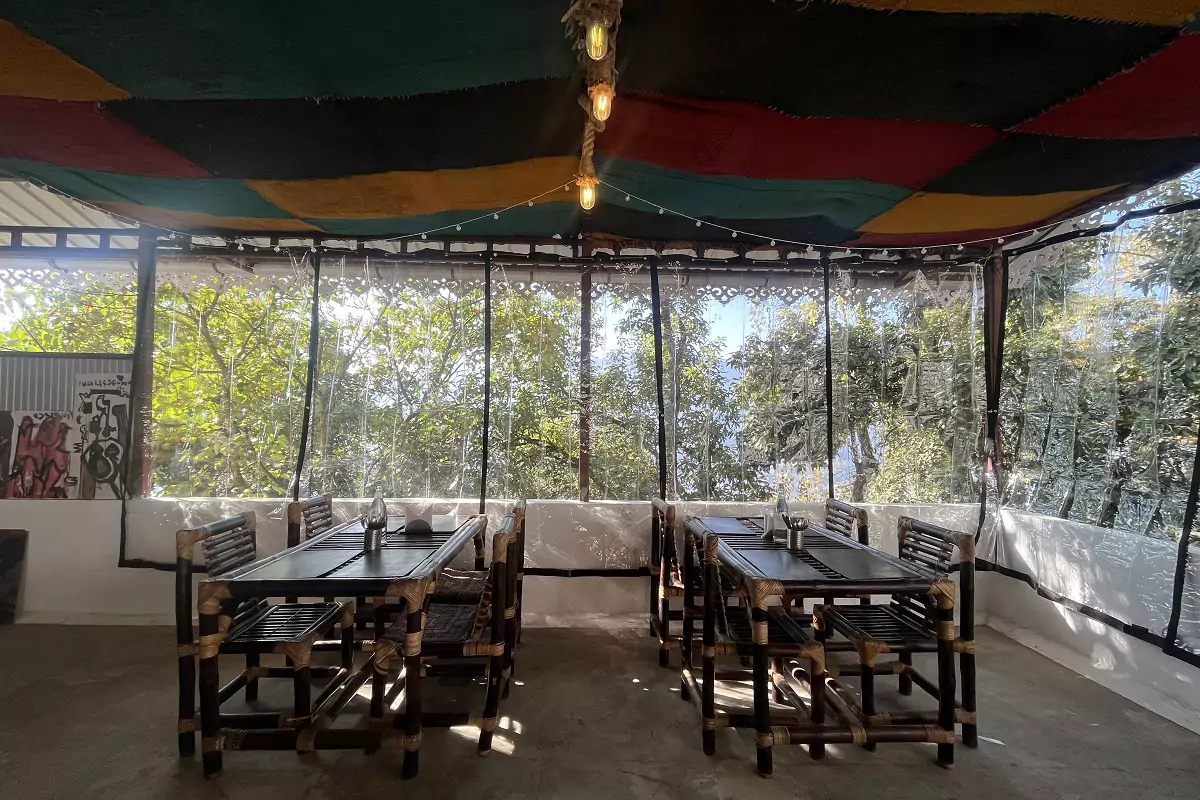 rooftop restaurant