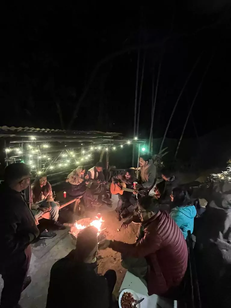 Bonfire area